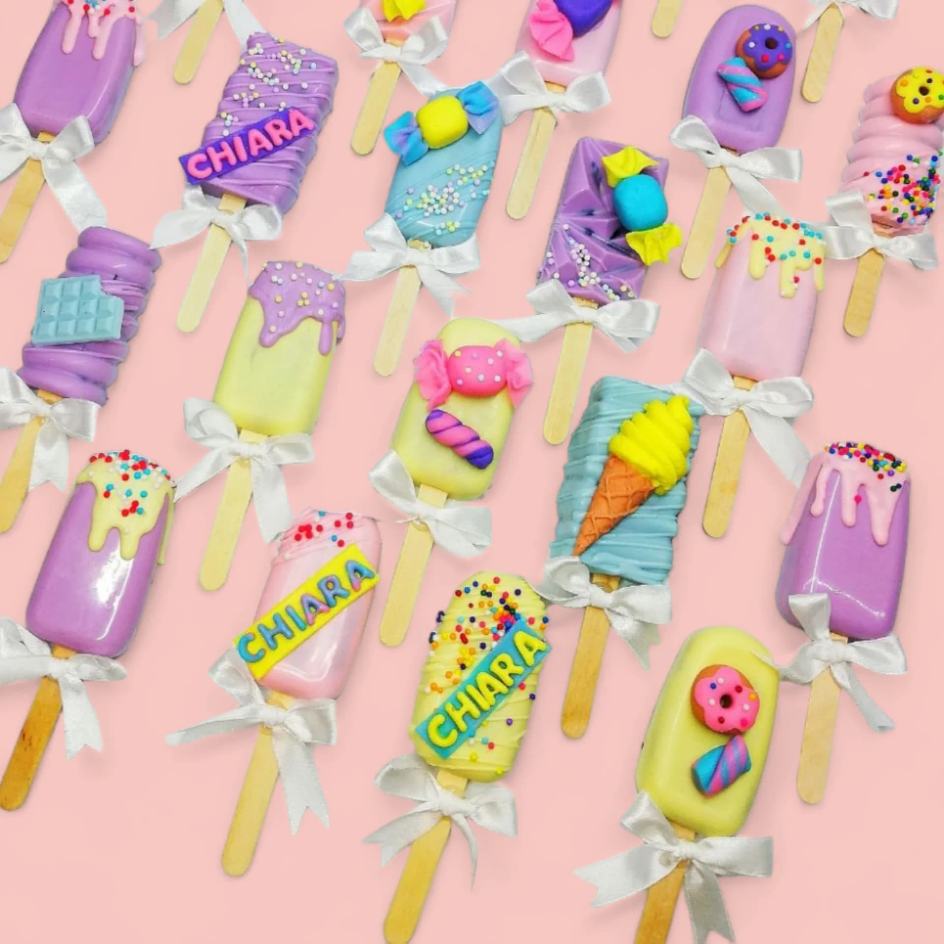 CandyLand-Themed Cakesicles by Love Bites Cake Hub