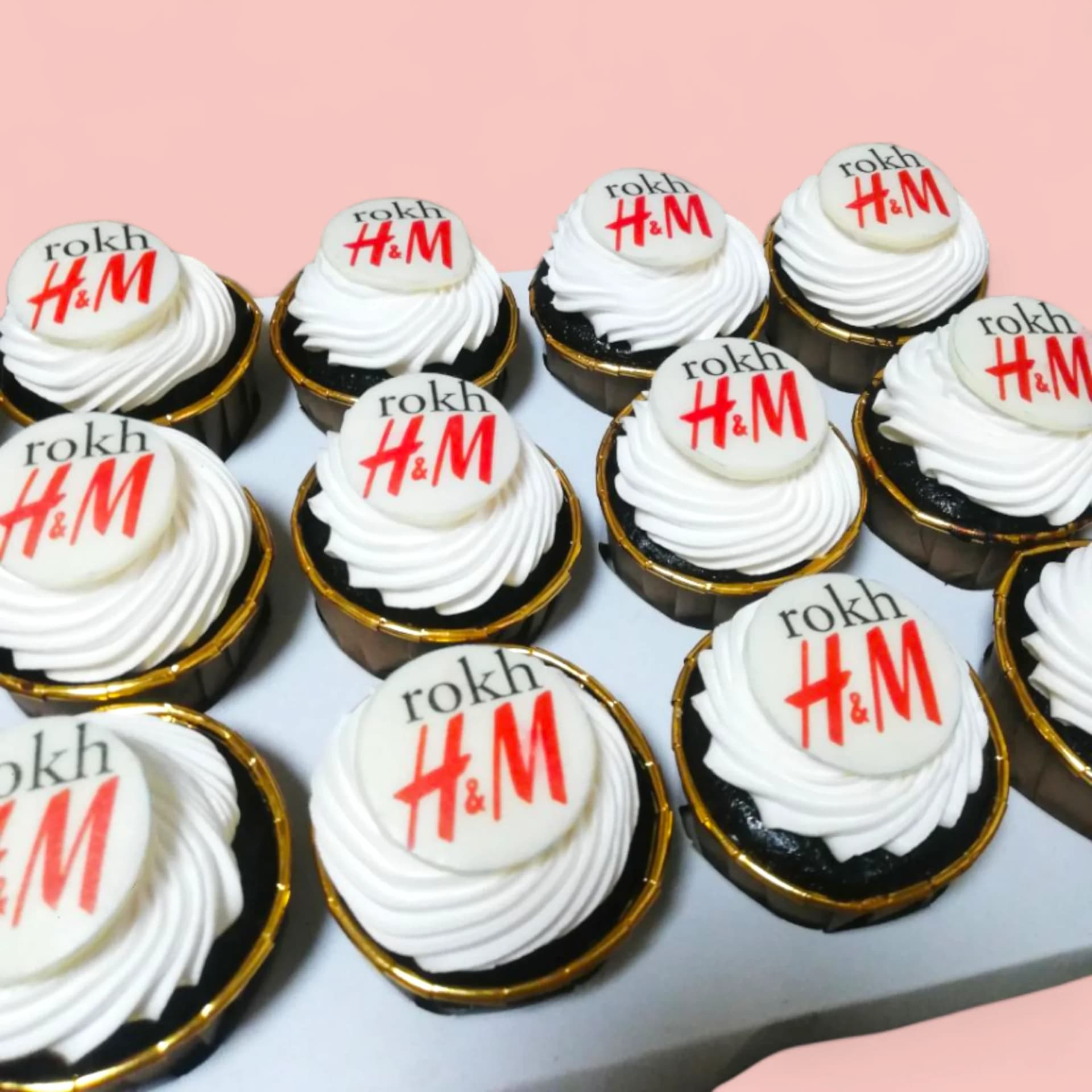 Rokh H&M-Themed Fondant-Detailed Cupcakes by Love Bites Cake Hub