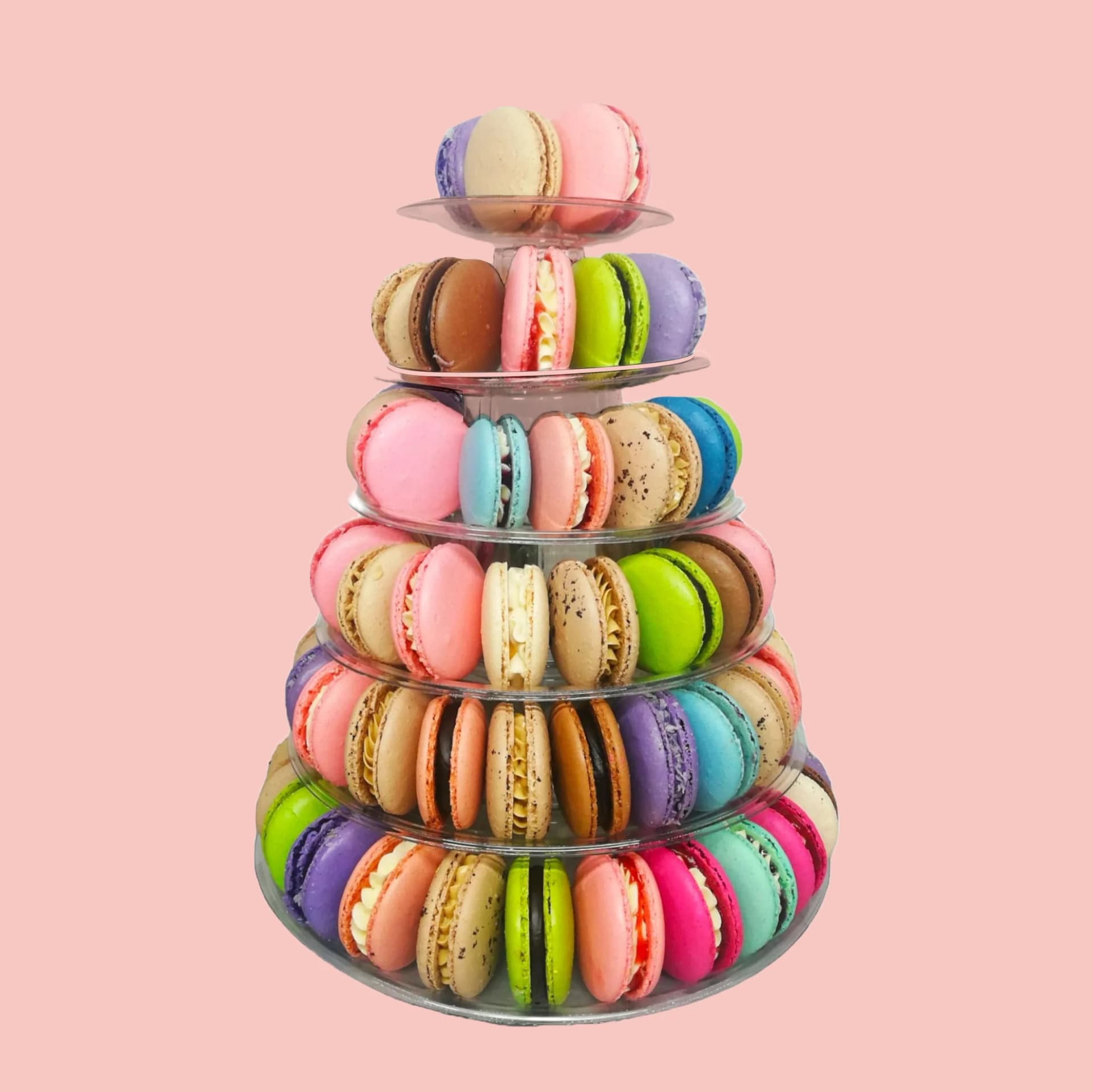 Macaron Tower by Love Bites Cake Hub