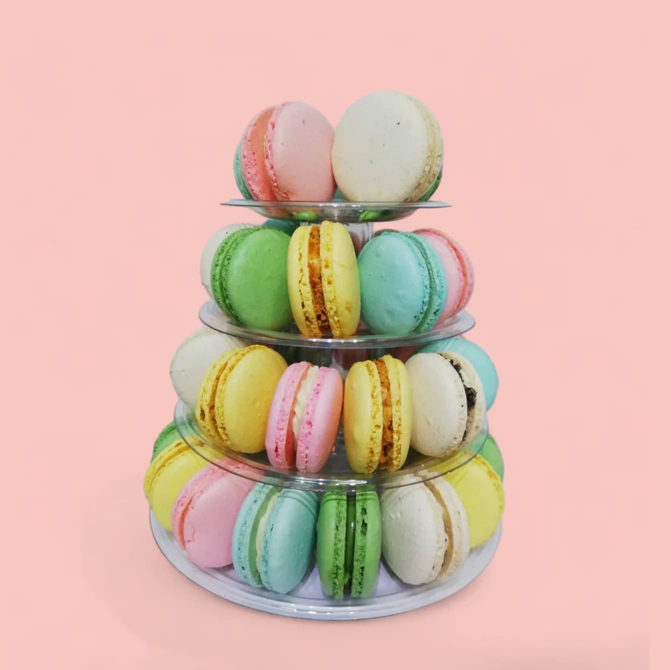 Macaron Tower by Love Bites Cake Hub