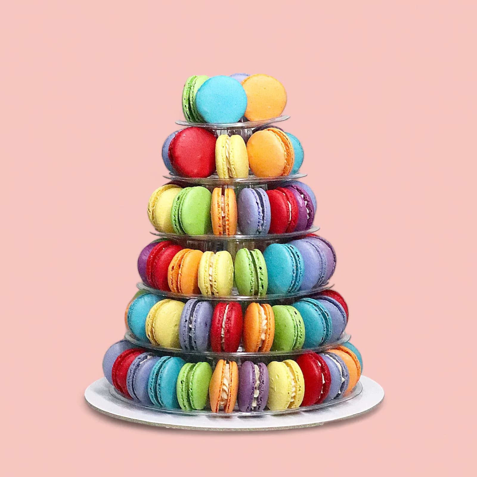 Macaron Tower by Love Bites Cake Hub